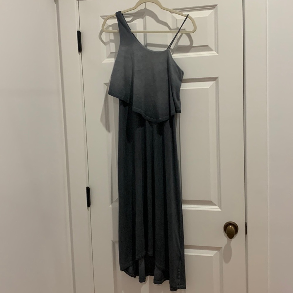 AKEMI & KIN ombré one shoulder dress XS